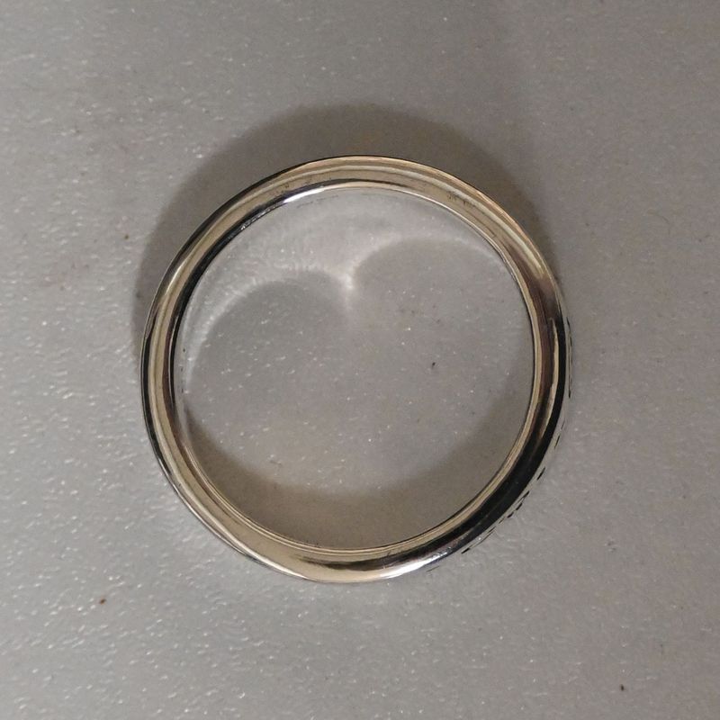 【研磨済】GUCCI ゴースト リング 17号 Ag925 美品 指輪 グッチ