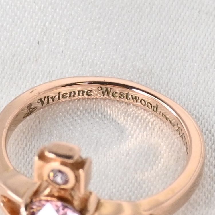 Vivienne Westwood REINA PETITE リング ピンクゴールド サイズXXS 5号 ヴィヴィアンウエストウッド レイナ 指輪