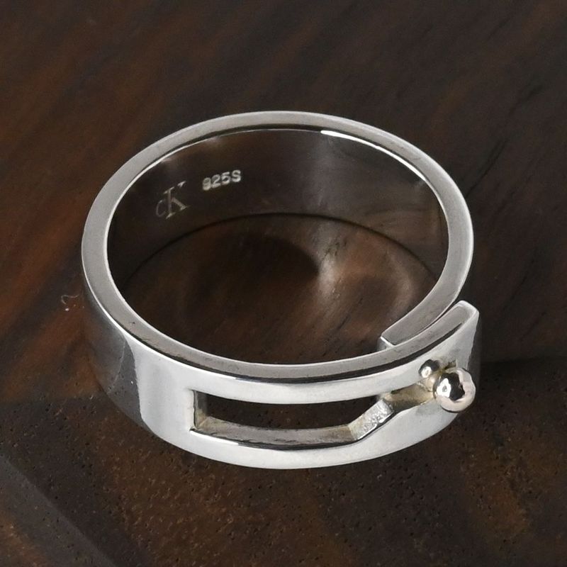 【研磨済】Calvin Klein リング 12号 カルバン・クライン 指輪