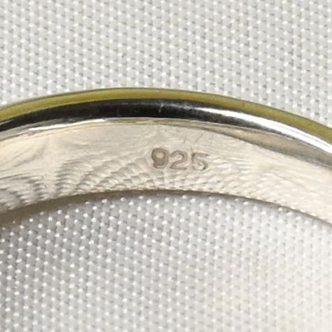 【研磨済】ANNA SUI シルバー リング 9号 925 美品 アナスイ 指輪