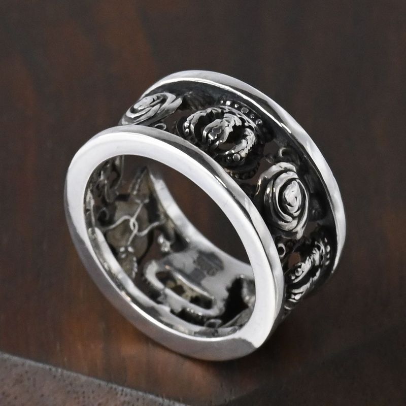 【研磨済】 JUSTIN DAVIS MY LOVE リング 8号 ジャスティンデイビス SRJ210 指輪 シルバー925