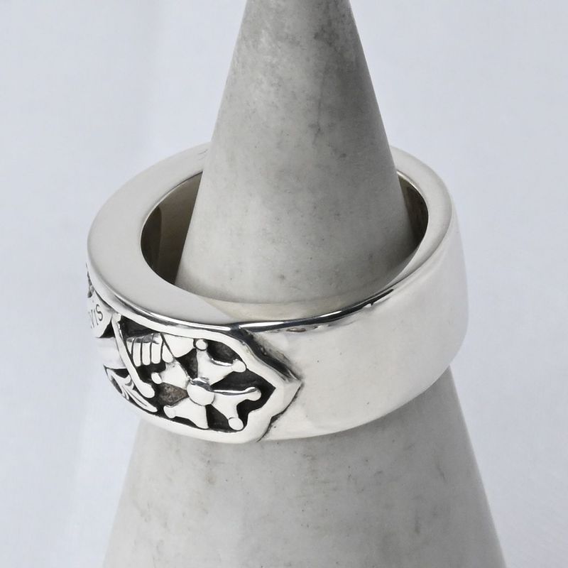 【研磨済】 JUSTIN DAVIS JUSTIN DAVIS HOLY SACRAMENT リング 8号 ジャスティンデイビス SRJ202 指輪