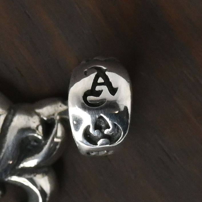 【研磨済】SAAD Arif Collection ペンダント トップ silver 925 チャーム シルバー リリー