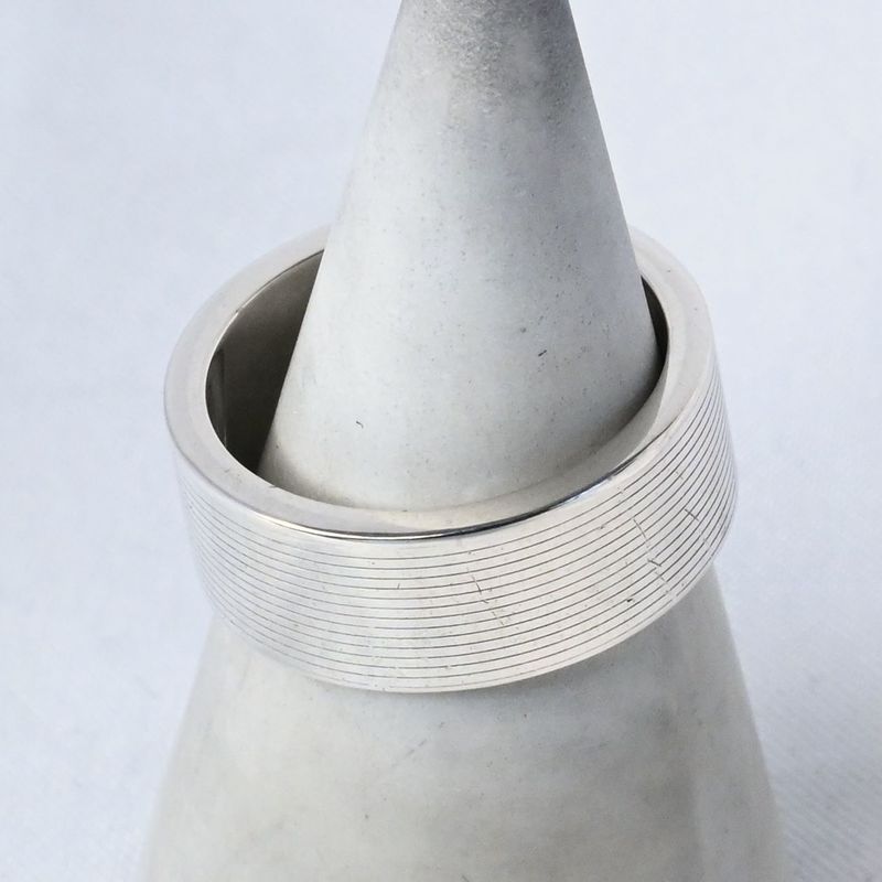 【研磨済】 GUCCI シルバー リング 16号 Ag925 指輪 グッチ