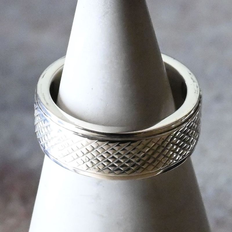 【研磨済】TAKEO KIKUCHI シルバー925 リング 10.5号 指輪 タケオキクチ