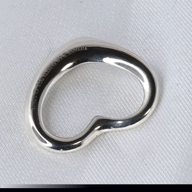 【研磨済】TIFFANY&Co. オープンハート トップのみ ティファニー ペレッティ シルバー925  Open Heart