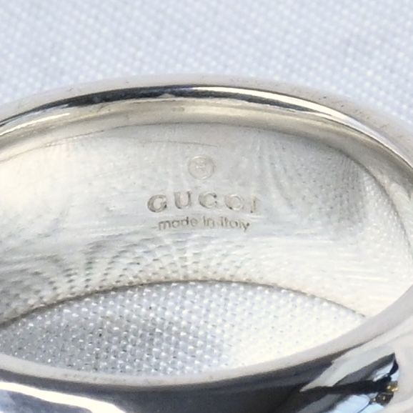 【研磨済】 GUCCI シルバー リング 12号 Ag925 指輪 グッチ