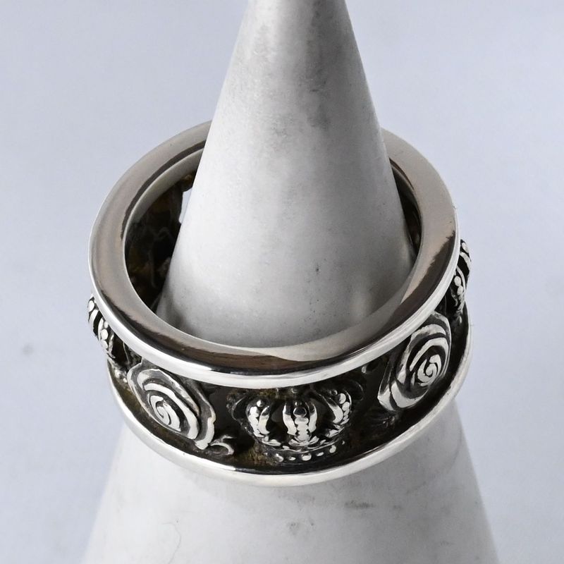 【研磨済】 JUSTIN DAVIS MY LOVE リング 13号 ジャスティンデイビス SRJ210 指輪 シルバー925