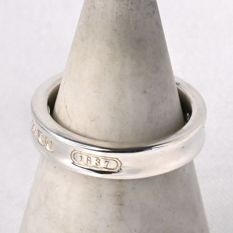 【研磨済】TIFFANY＆Co.  ナロー リング  8号 Silver925 ティファニー