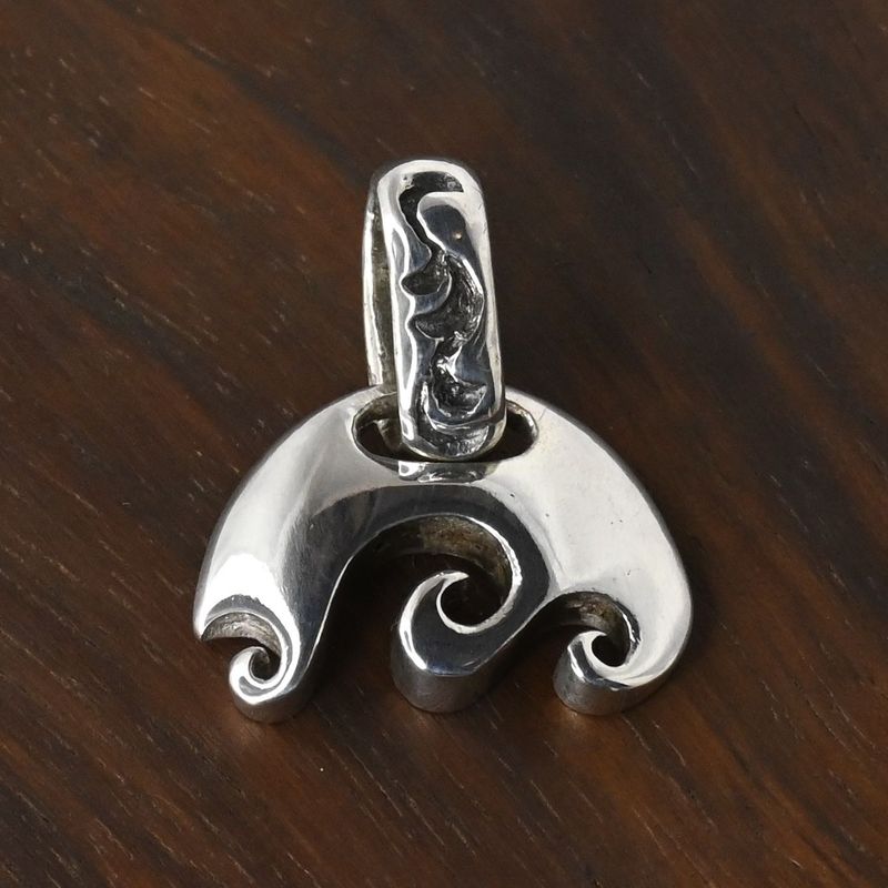 【研磨済】SAAD シルバー950 ペンダントトップ ネックレスチャーム