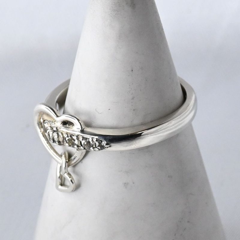 【研磨済】 JUSTIN DAVIS LUV&HATE リング 14号 ジャスティンデイビス SRJ715 指輪 シルバー925