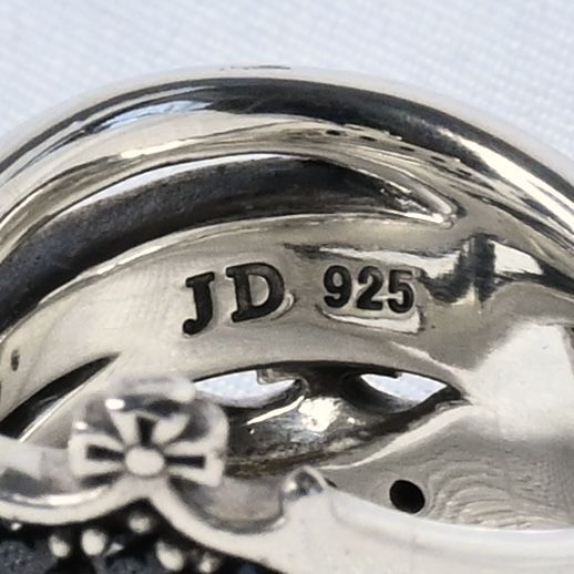 【研磨済】 JUSTIN DAVIS TWIST OF FATE リング SRJ692 13号 ジャスティンデイビス 指輪 シルバー925