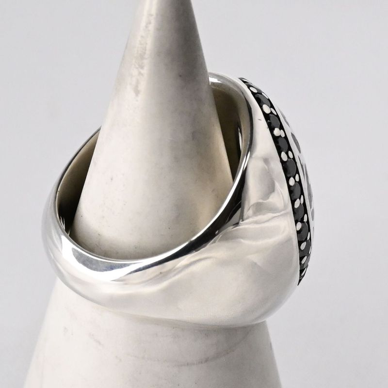 【研磨済】Velvet Lounge パンサー リング vlr045 指輪 シルバー925 13号 レオパード ヴェルヴェットラウンジ