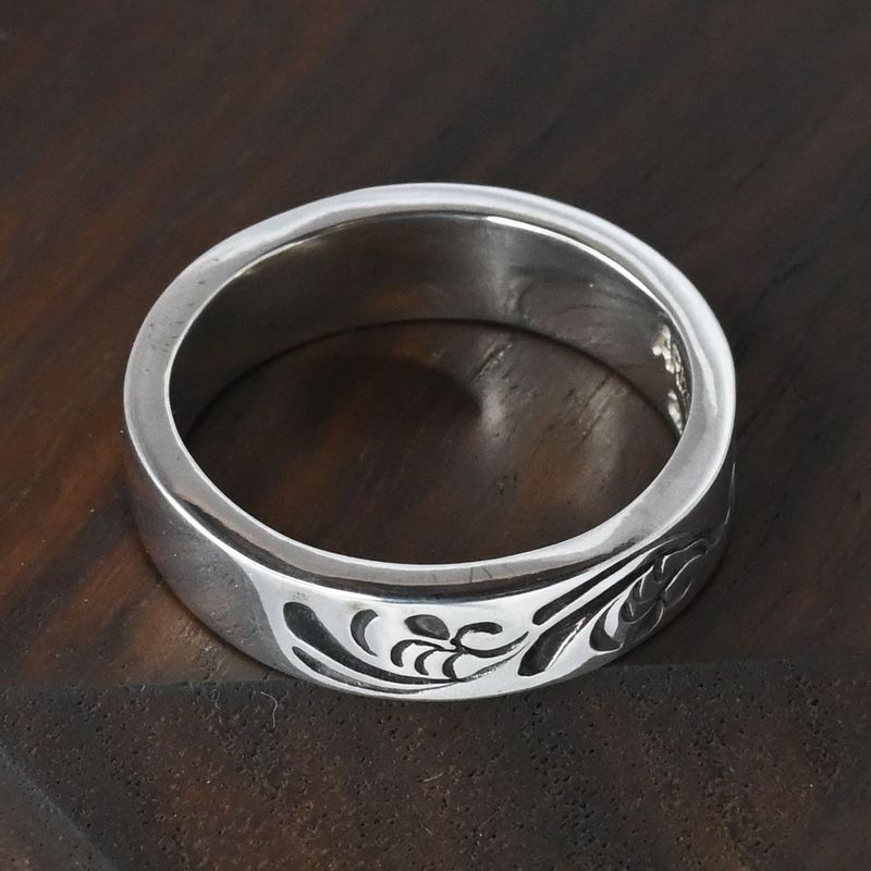 【研磨済】 ARIZONA FREEDOM シルバー リング 唐草 16号 R-40b silver 925