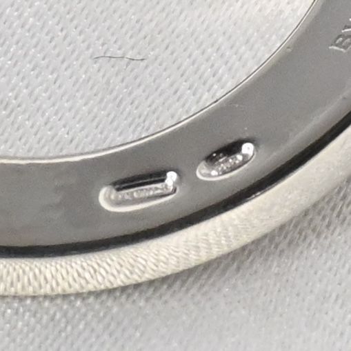 【研磨済】Tiffany&Co.  ハート キーリング キーホルダー スターリングシルバー