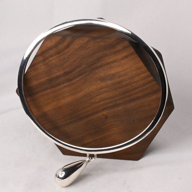 【研磨済】GUCCI シルバー ティアドロップ バングル Ag925 グッチ