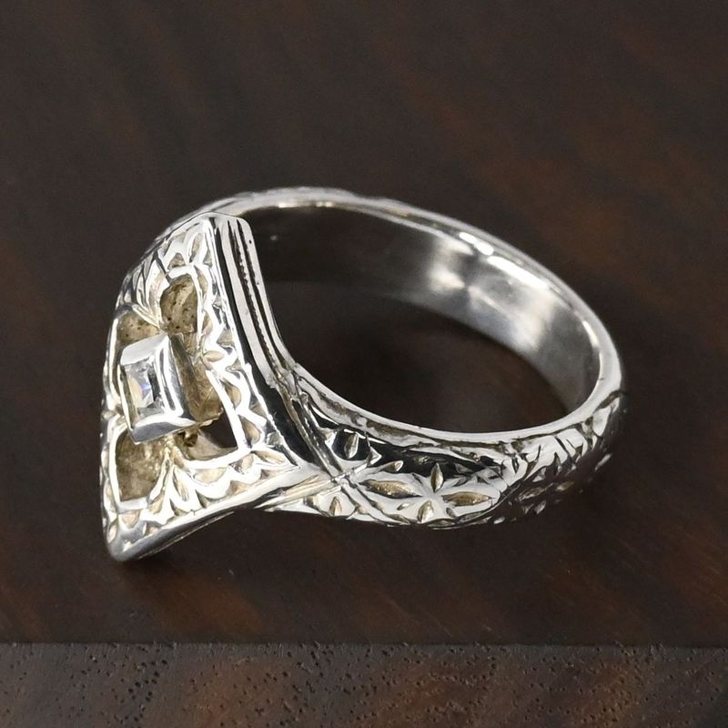 【研磨済】 Loree Rodkin Gothic リング 12号 silver 925 シルバー 指輪 ローリーロドキン