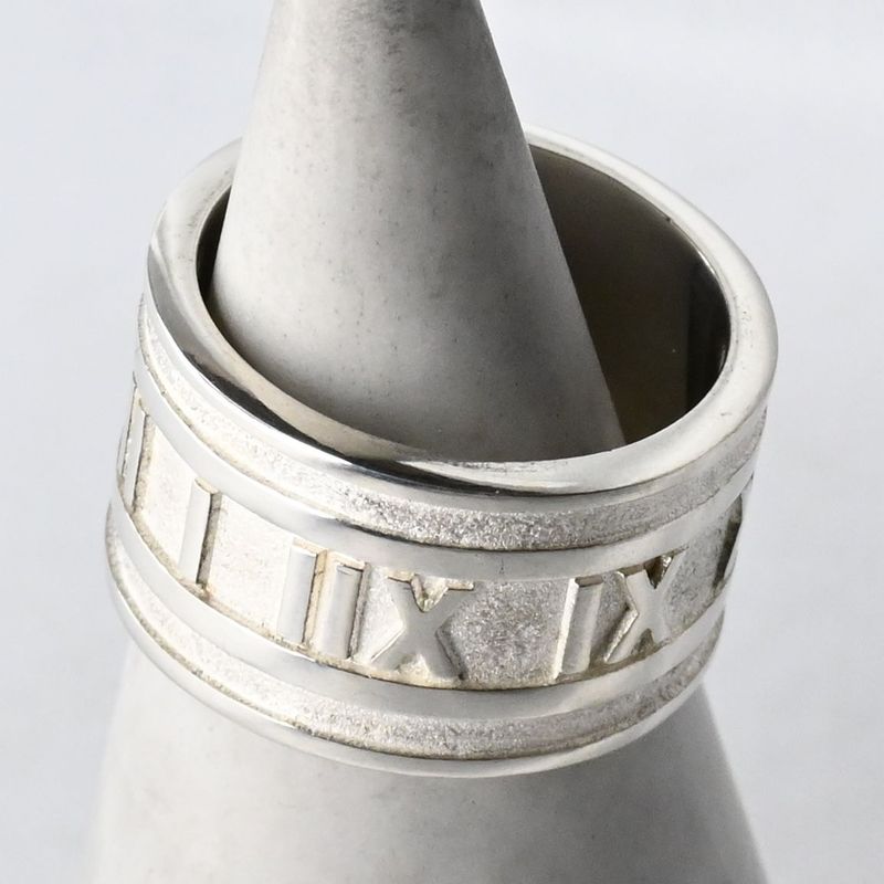 【新品仕上げ】TIFFANY＆Co. ワイド アトラス リング 9号 ティファニー 指輪