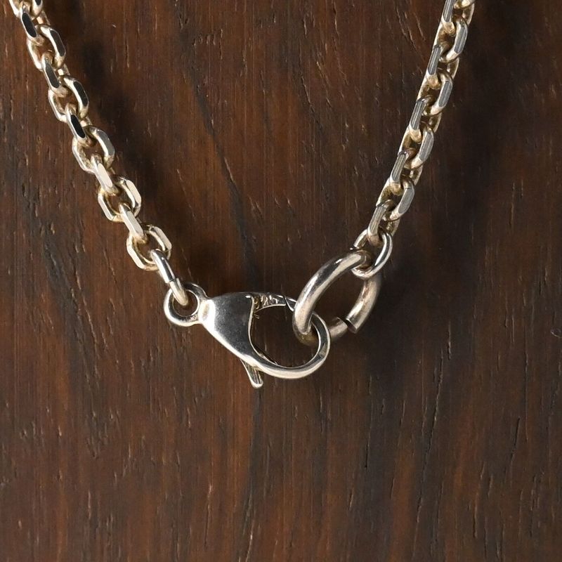【研磨済】Calvin Klein ネックレス チェーン50cm silver925 カルバン・クライン
