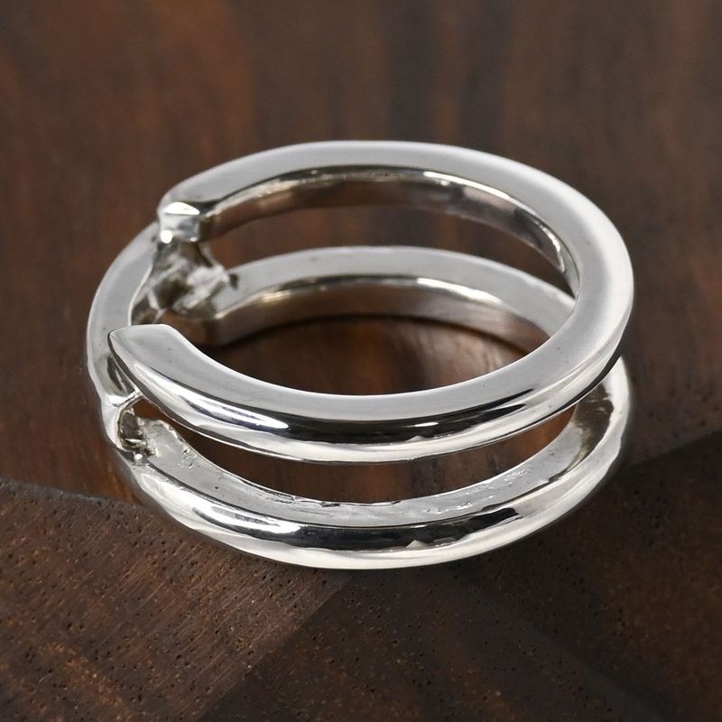 【新品仕上げ】agete リング 指輪 10号 silver アガット