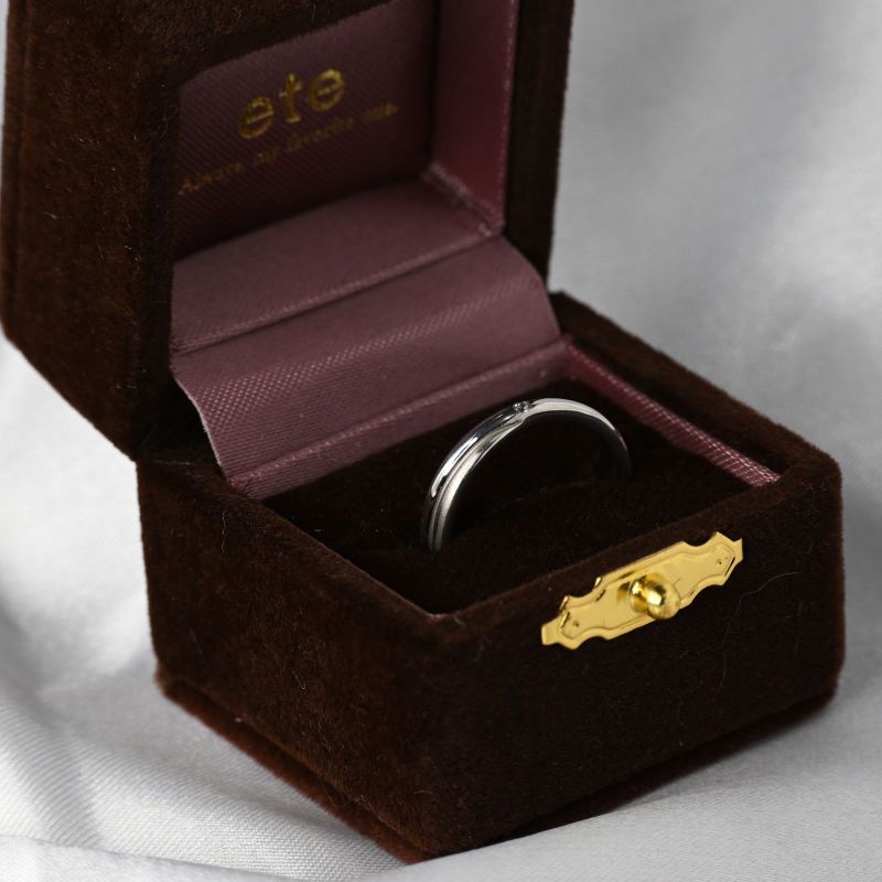 【新品仕上げ】ete リング ストーン 9号 シルバー925