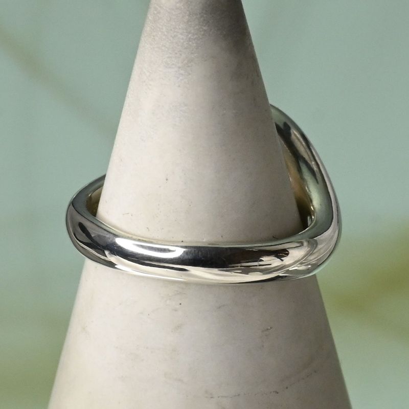 【研磨済】STAR JEWELRY シルバー リング 指輪 11.5号 シルバー925