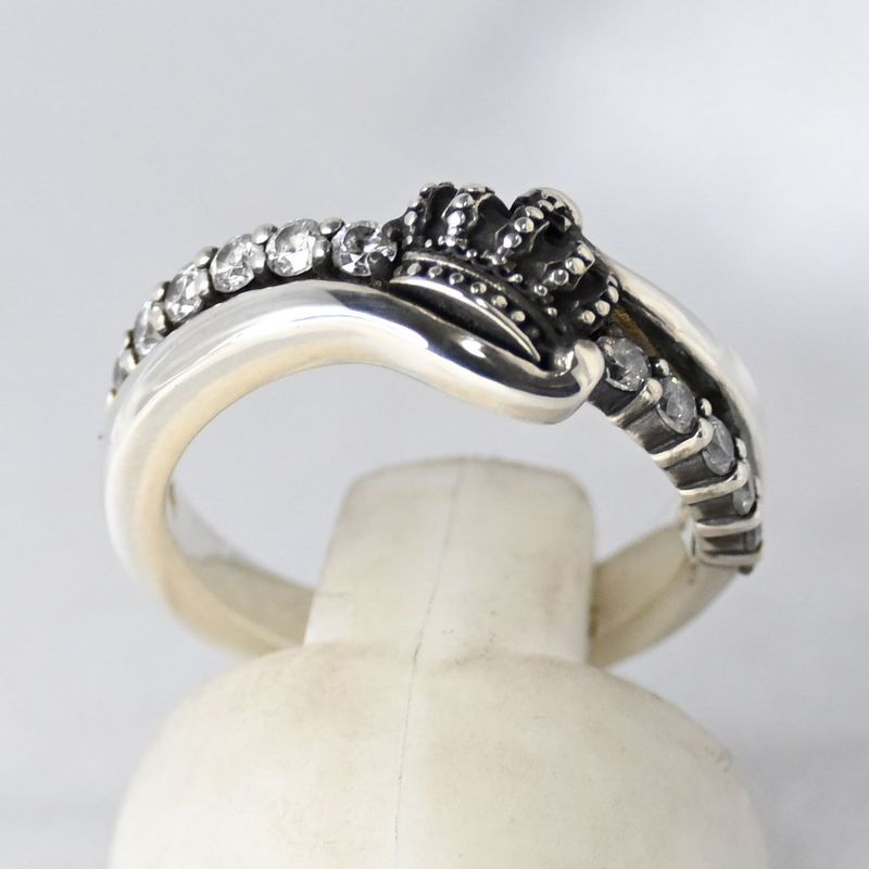 【新品仕上げ】 JUSTIN DAVIS CIRCULAR CROWN リング 指輪 9号 ジャスティンデイビス SRJ487