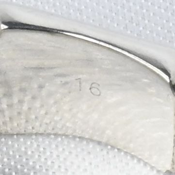 【研磨済】美品 GUCCI バンブー リング サイズ16 Ag925 グッチ