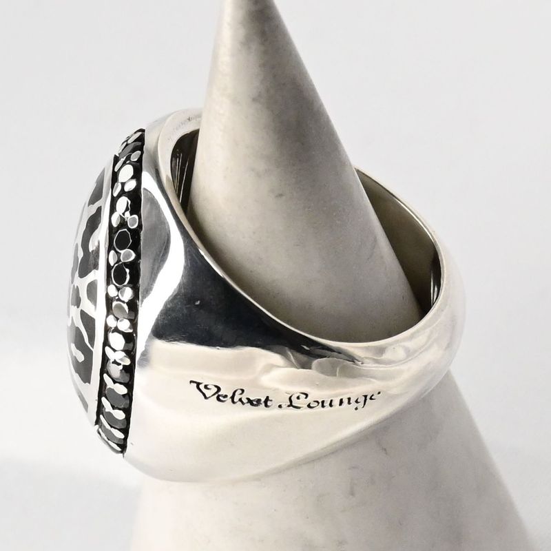 【研磨済】Velvet Lounge パンサー リング vlr045 指輪 シルバー925 13号 レオパード ヴェルヴェットラウンジ