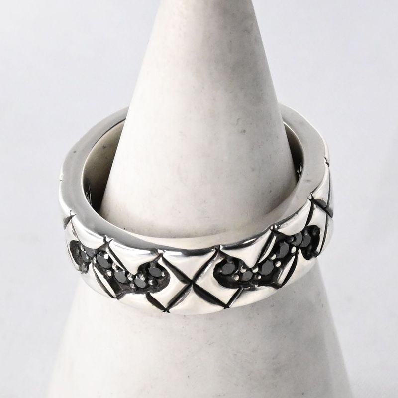 【研磨済】LION HEART リング シルバー925 15号 ライオンハート