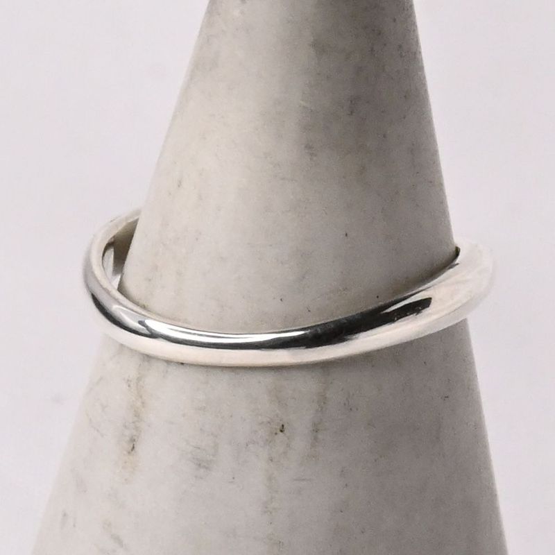 【研磨済】4℃ ストーン リング シルバー925 7.5号 美品 ヨンドシー 指輪