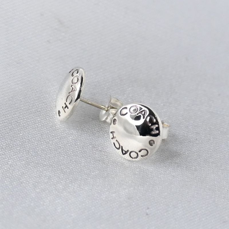 【新品仕上げ】COACH シルバー925 ピアス 美品 コーチ