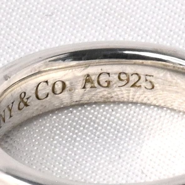 【研磨済】TIFFANY＆Co.  ナロー リング  8号 Silver925 ティファニー