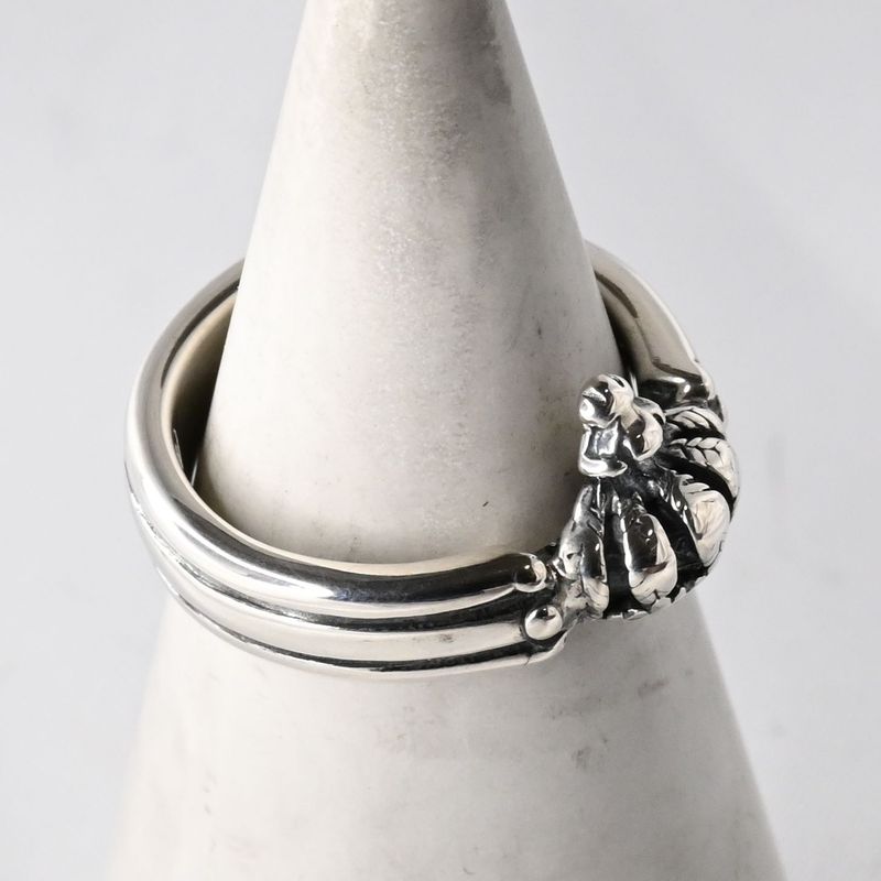 【研磨済】ROYAL ORDER クラウン リング 11.5号 シルバー925 ロイヤルオーダー 指輪