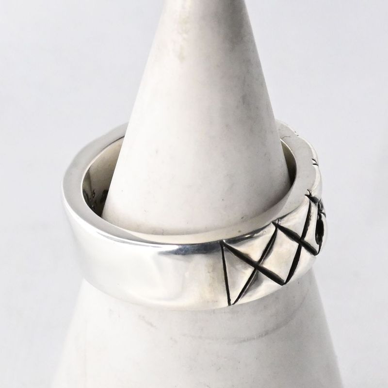 【研磨済】LION HEART リング シルバー925 15号 ライオンハート