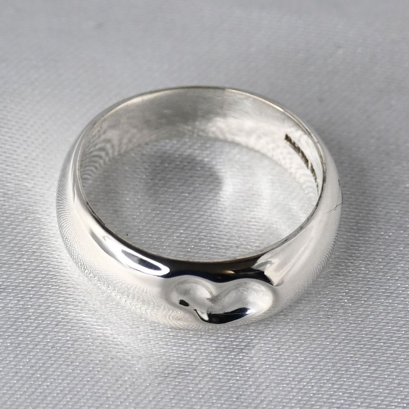 【新品仕上げ】TIFFANY＆Co. フルハート リング  指輪 サイズ12号 ティファニー カーブドハート