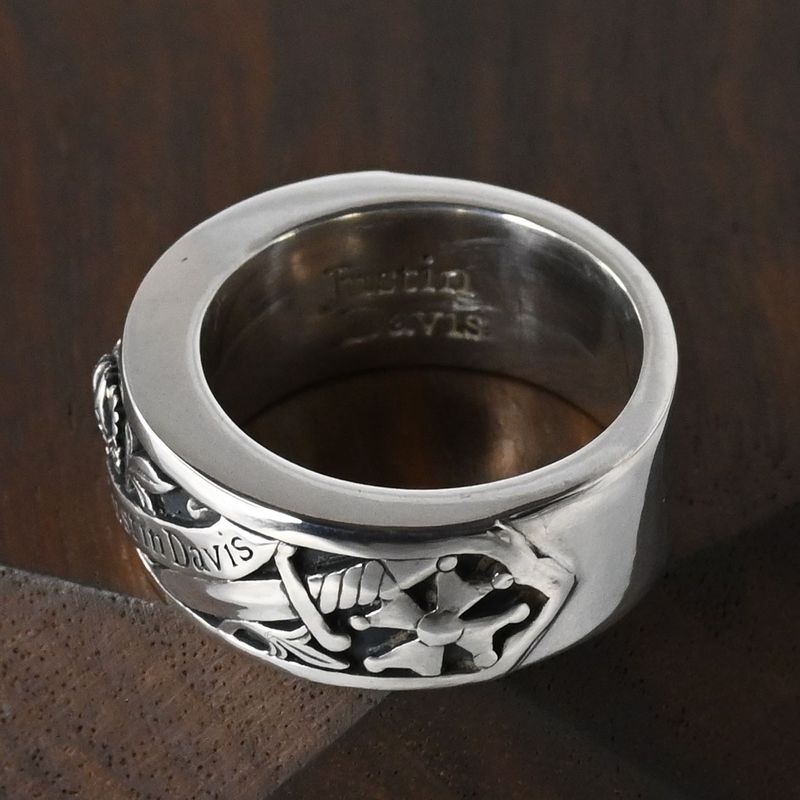 【新品仕上げ】 JUSTIN DAVIS JUSTIN DAVIS HOLY SACRAMENT リング 9号 ジャスティンデイビス SRJ202 指輪