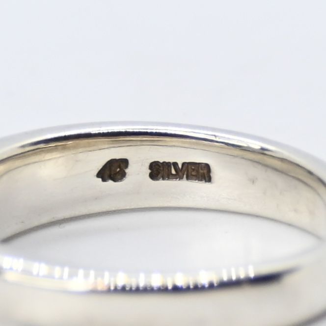 【研磨済】4℃ シルバー リング 12.5号 925 美品 ヨンドシー 指輪