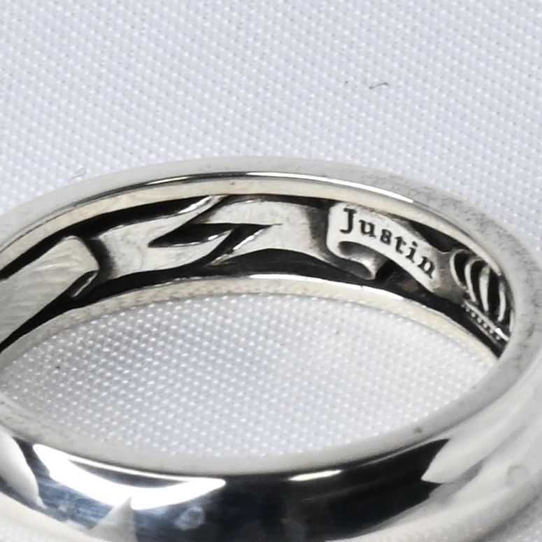 【研磨済】 JUSTIN DAVIS JUSTIN DAVIS CONNECTED HEARTS リング 13号 ジャスティンデイビス SRJ467 指輪