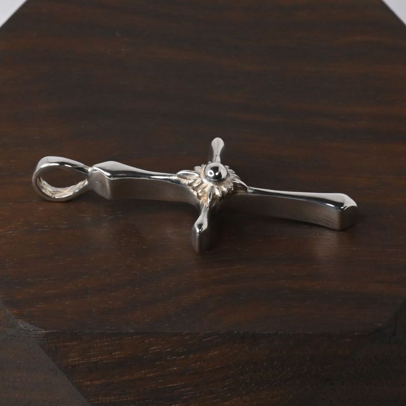 【研磨済】ARIZONA FREEDOM クロス チャーム T-3a 太陽神 サンシンボル silver925