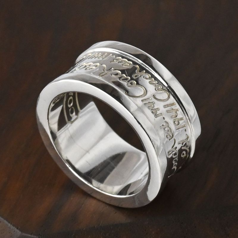 【研磨済】美品 COACH シルバー925 リング 14号 コーチ 指輪