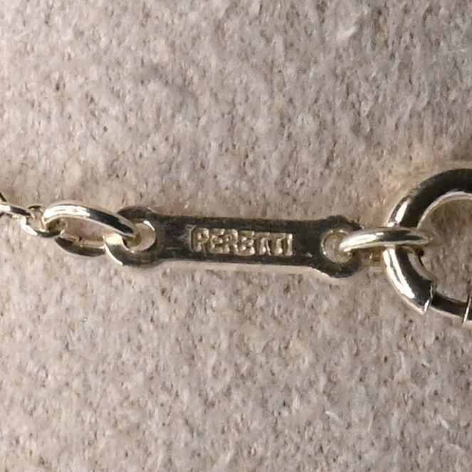 【研磨済】TIFFANY&Co. キス ネックレス 42cm パロマピカソ ティファニー SV925 シルバー ペンダント