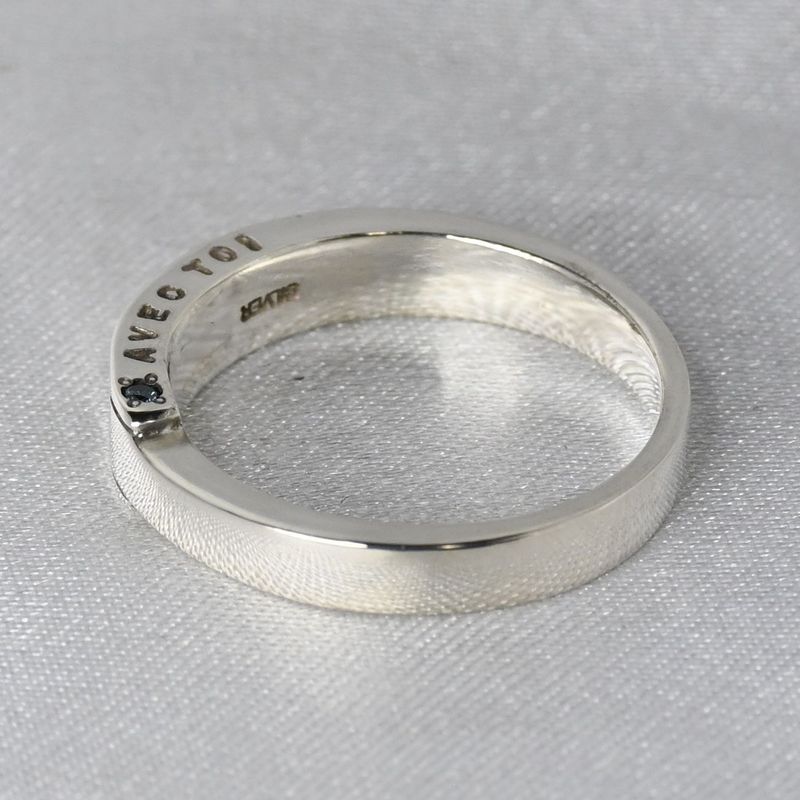 【研磨済】THE KISS リング 指輪 SILVER 15号