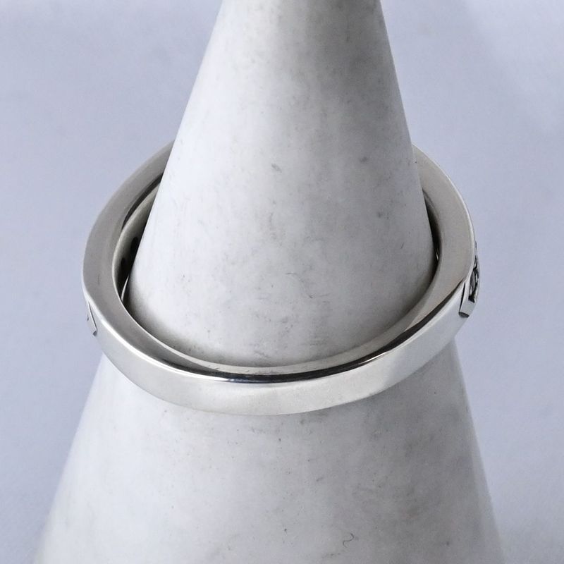 【研磨済】 JUSTIN DAVIS KING&QUEEN リング 1点のみ 15号 ジャスティンデイビス SRJ600 指輪 シルバー925