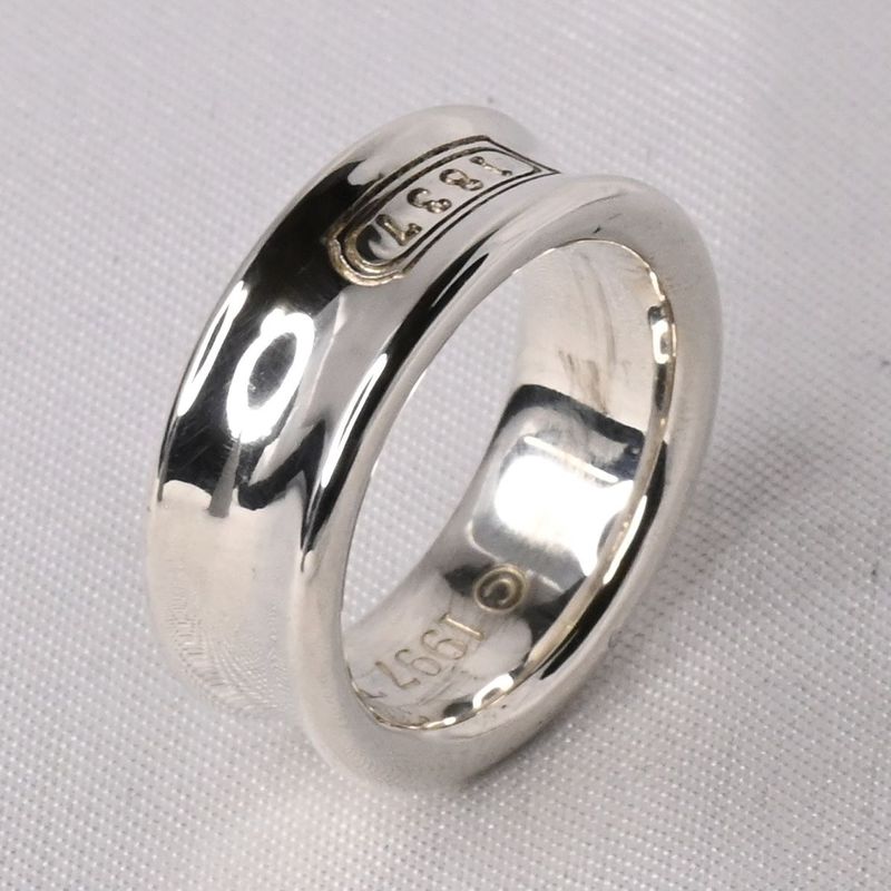 【研磨済】TIFFANY＆Co. ナロー リング 7号 ティファニー 指輪