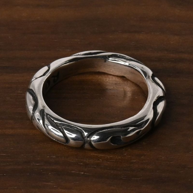 【研磨済】ROYAL ORDER シルバー リング 6.5号 SILVER925 ロイヤルオーダー 指輪 クラウン