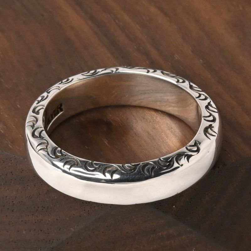 【研磨済】 ARIZONA FREEDOM silver925 リング 19号 R-19 太陽神 唐草 シルバー アリゾナフリーダム