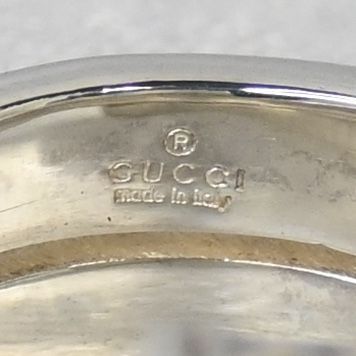 【新品仕上げ】美品 GUCCI スネーク リング 指輪 SV925 Ag925 グッチ 11号