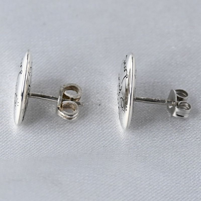 GUCCI BLIND FOR LOVE ハート ピアス silver925 Ag925