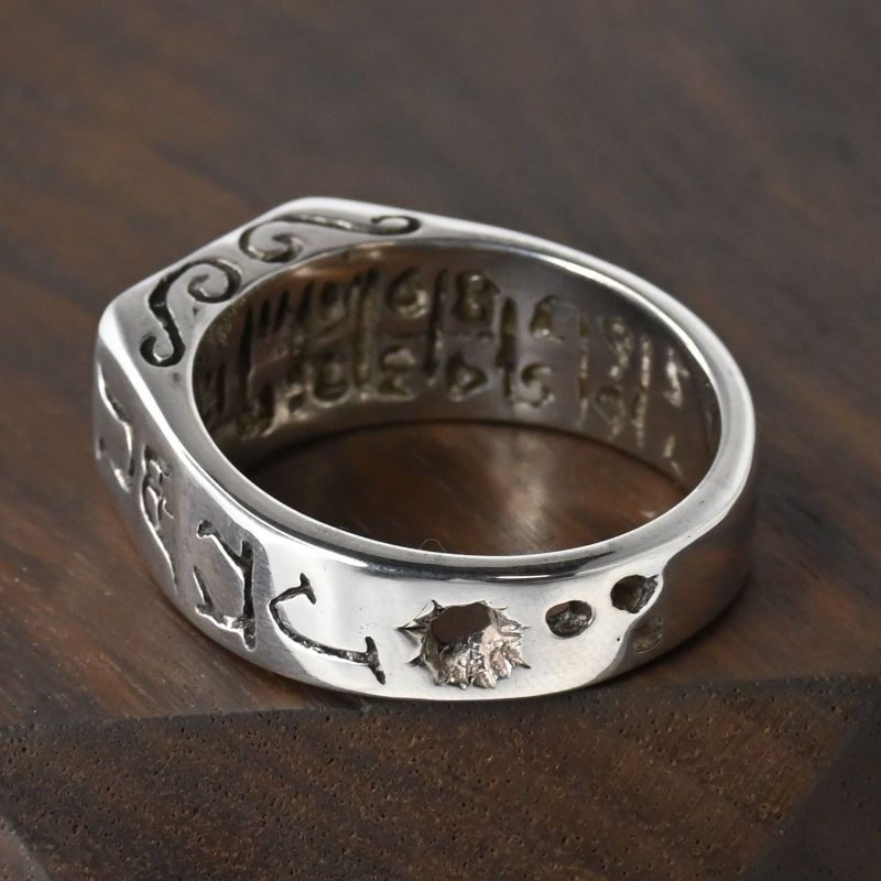 【研磨済】カルペディエム リング 18号 シルバー925